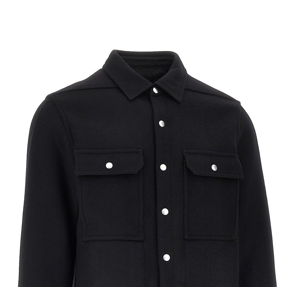 Rick Owens Wool cloth overshirt