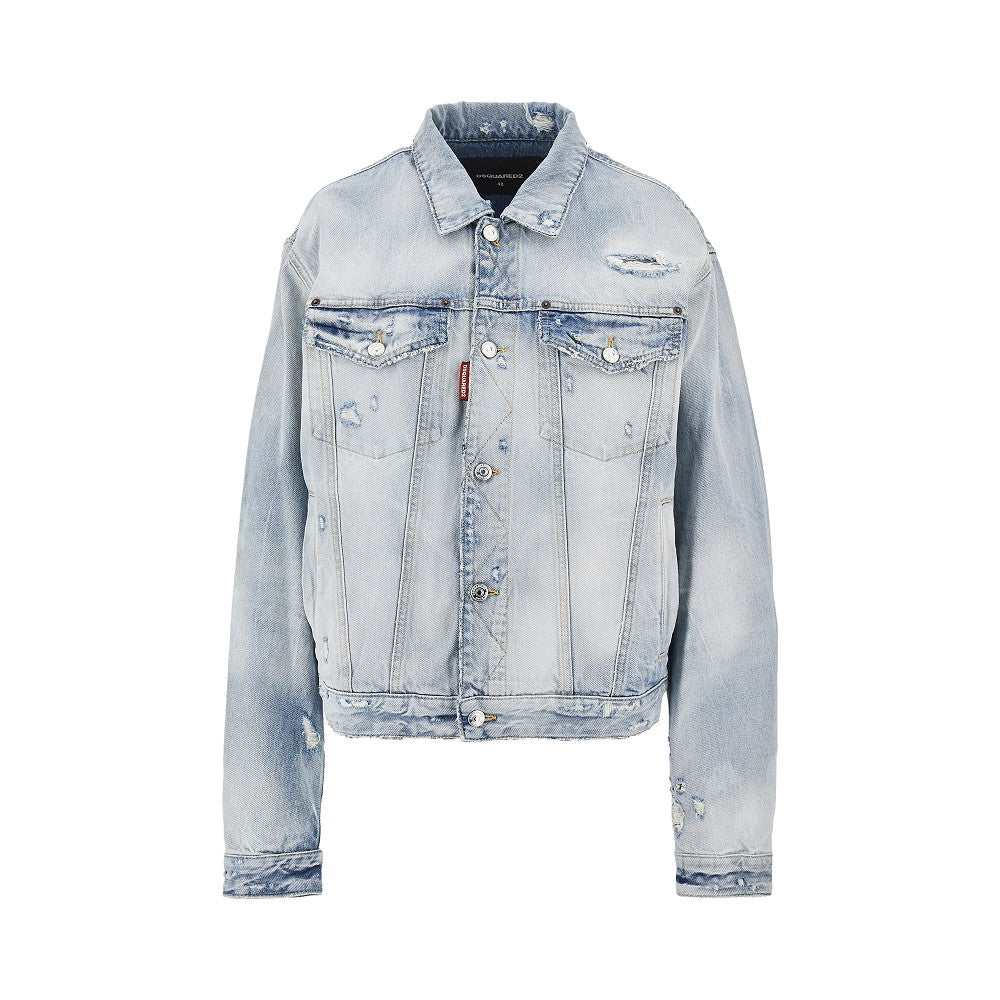 Dsquared2 Vintage effect denim jacket