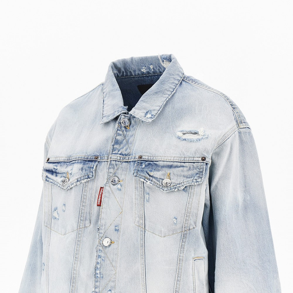 Dsquared2 Vintage effect denim jacket