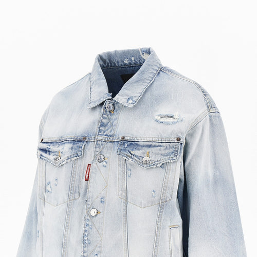 Dsquared2 Vintage effect denim jacket