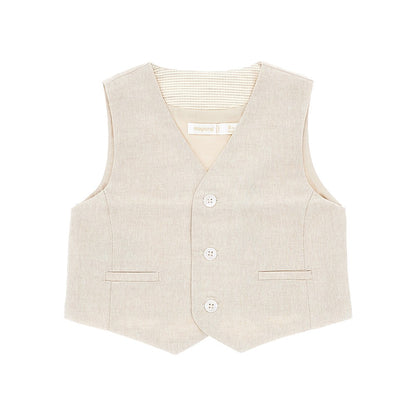 Mayoral Cotton and linen vest