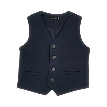 Mayoral Cotton-blend jersey vest