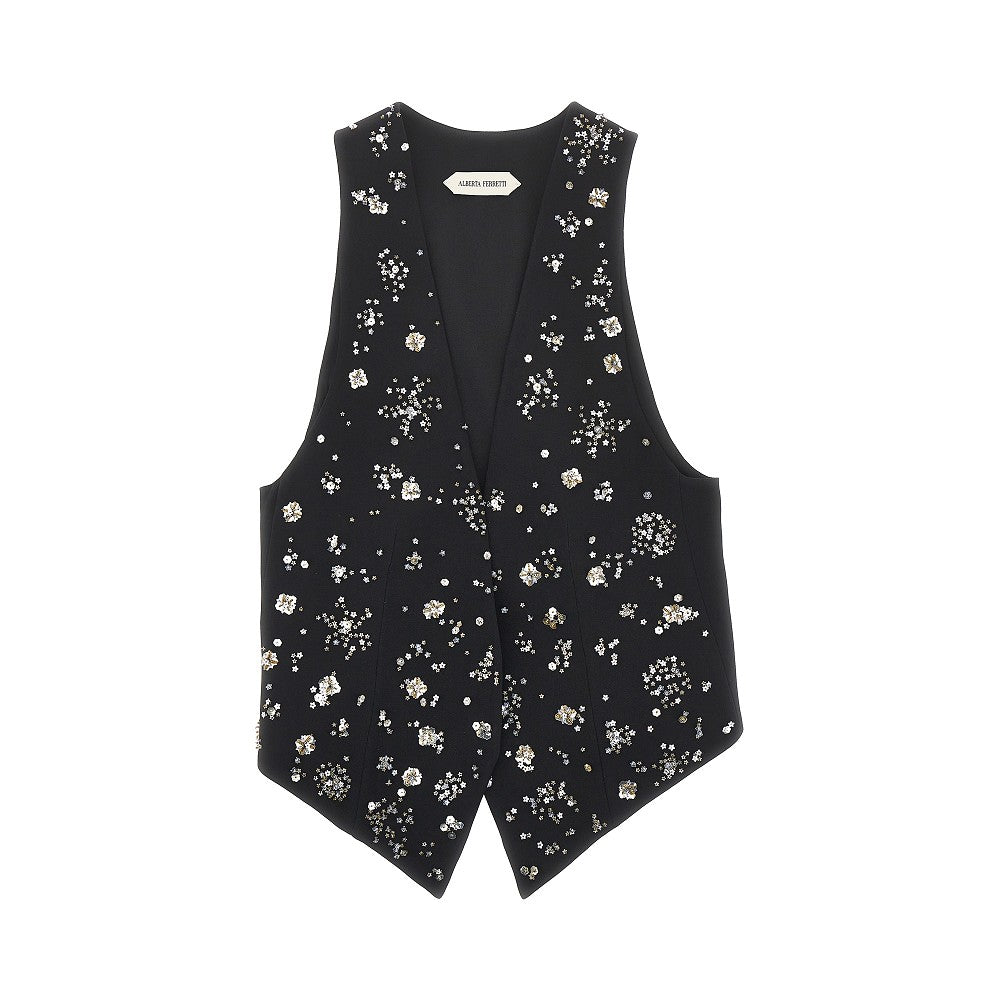 Alberta Ferretti Embroidered tailored vest