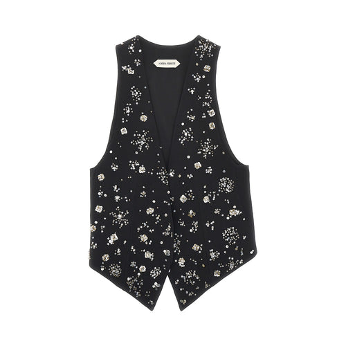 Alberta Ferretti Embroidered tailored vest