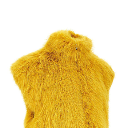 PINKO Faux fur vest