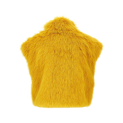 PINKO Faux fur vest