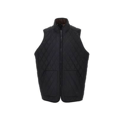 GUCCI Silk and cotton twill reversible vest