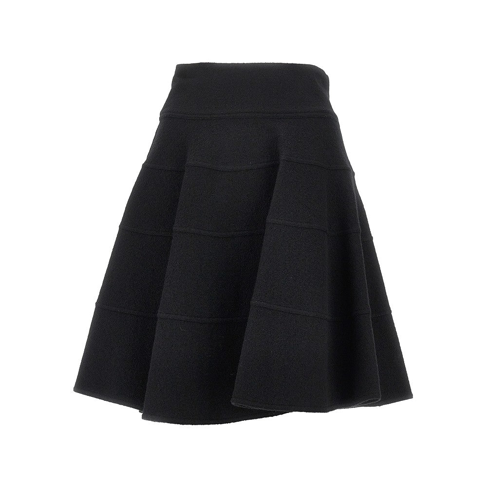 EMPORIO ARMANI Wool cloth knee-length skirt