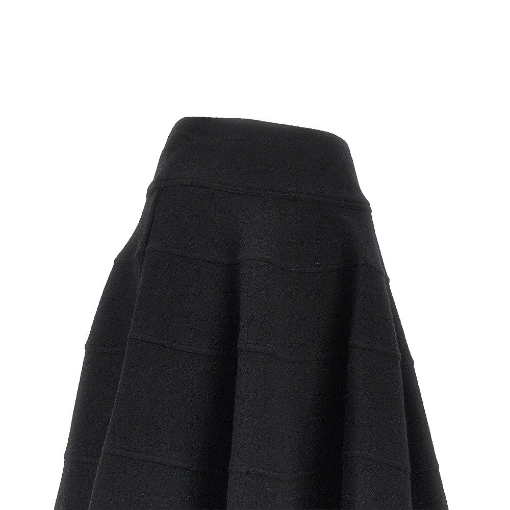 EMPORIO ARMANI Wool cloth knee-length skirt