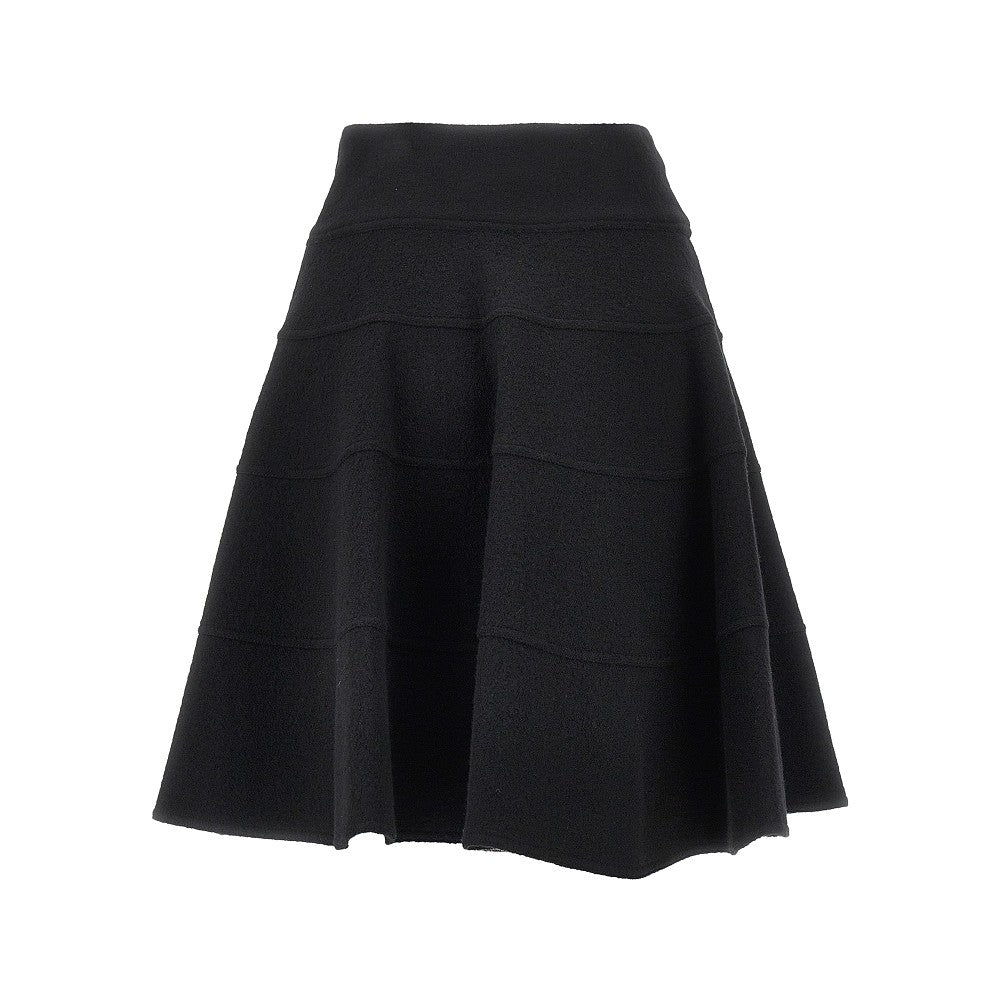EMPORIO ARMANI Wool cloth knee-length skirt