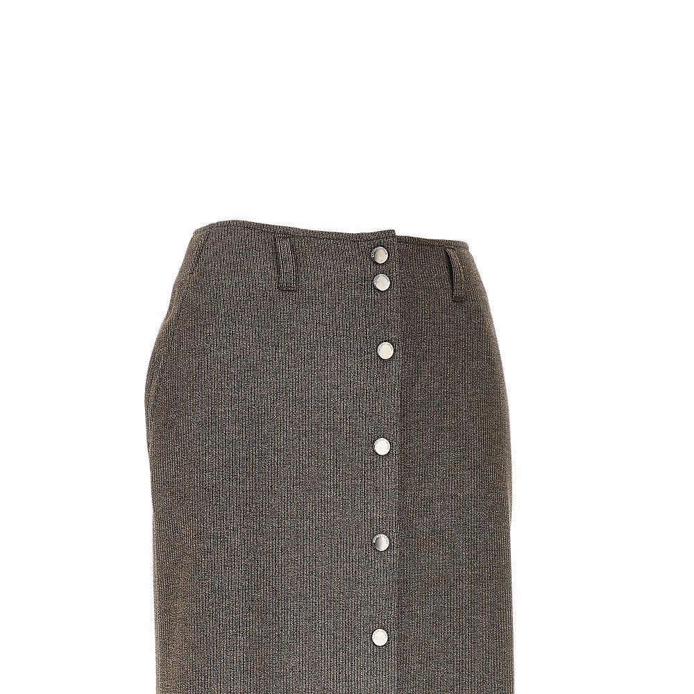 EMPORIO ARMANI Knitted midi skirt