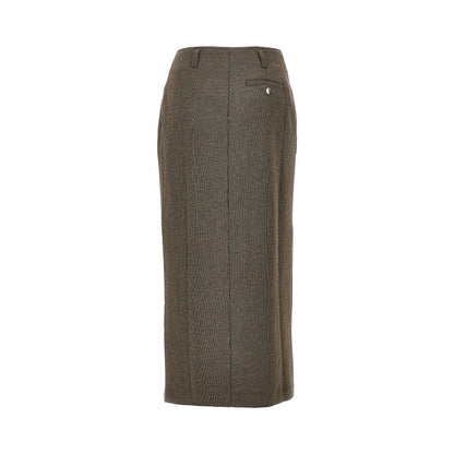 EMPORIO ARMANI Knitted midi skirt