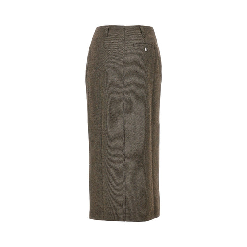 EMPORIO ARMANI Knitted midi skirt