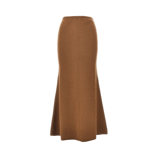 Max Mara Wool and cashmere long skirt