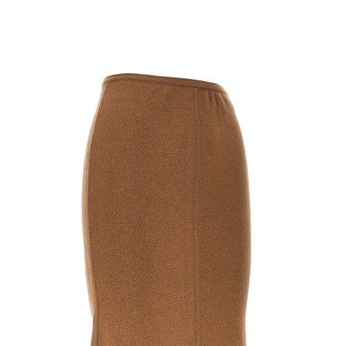 Max Mara Wool and cashmere long skirt