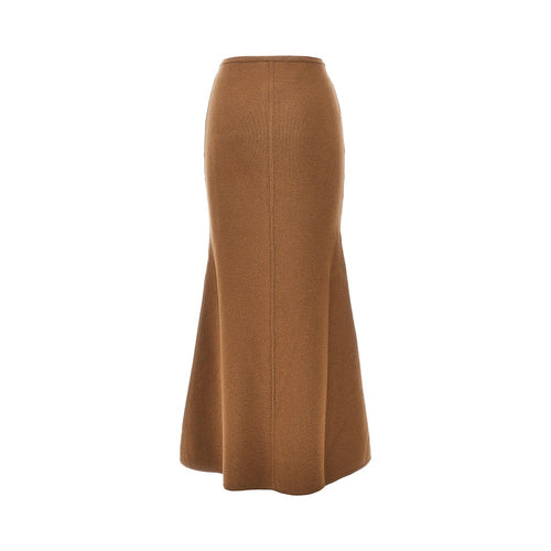 Max Mara Wool and cashmere long skirt