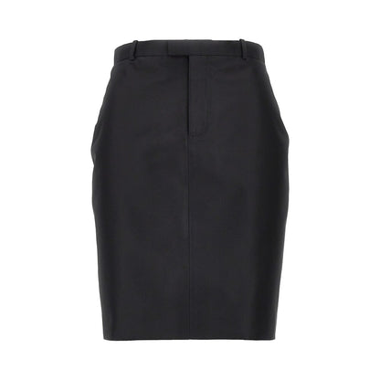 GUCCI Silk faille pencil skirt