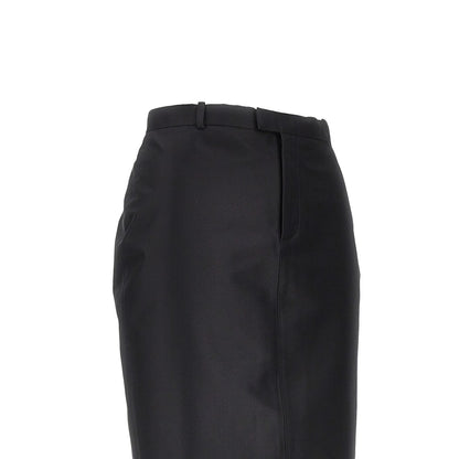 GUCCI Silk faille pencil skirt