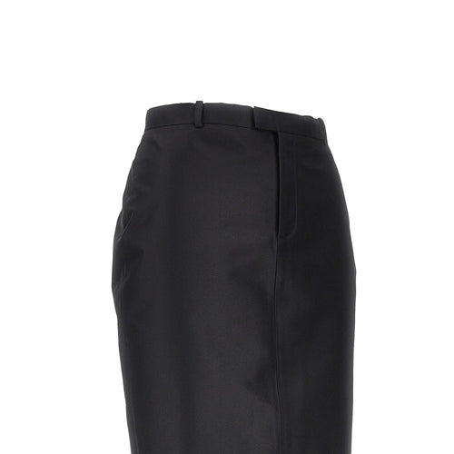 GUCCI Silk faille pencil skirt