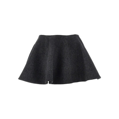 Ganni Wool-blend mini skirt