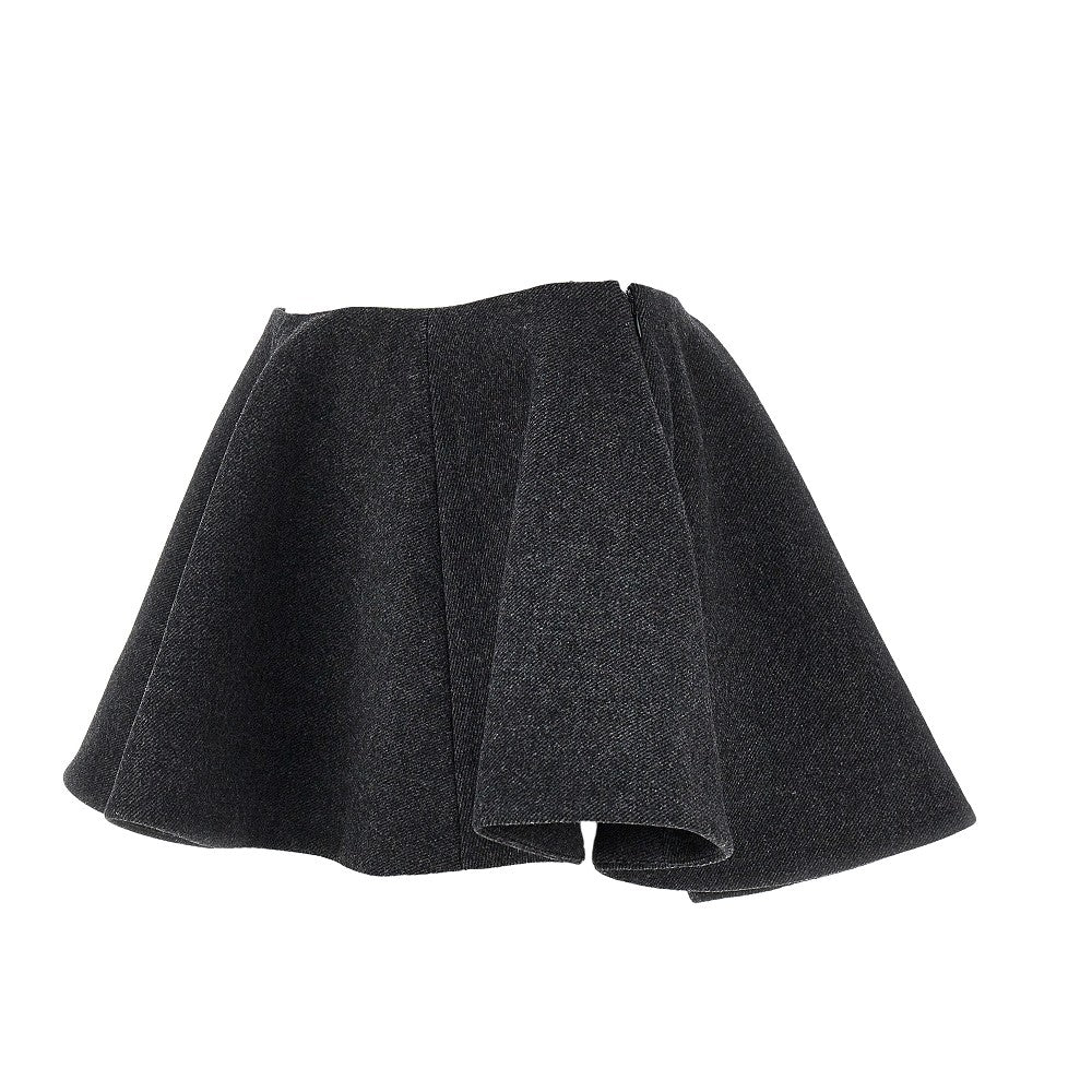 Ganni Wool-blend mini skirt