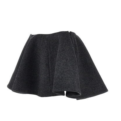 Ganni Wool-blend mini skirt