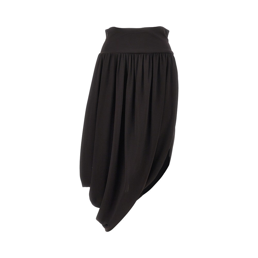 ALAIA Draped jersey skirt