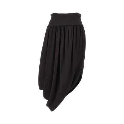 ALAIA Draped jersey skirt