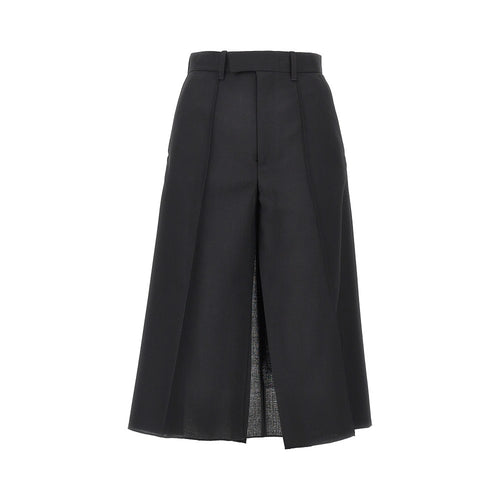 Phoebe Philo Light wool short-skirt
