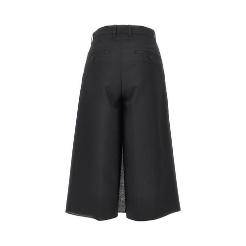 Phoebe Philo Light wool short-skirt