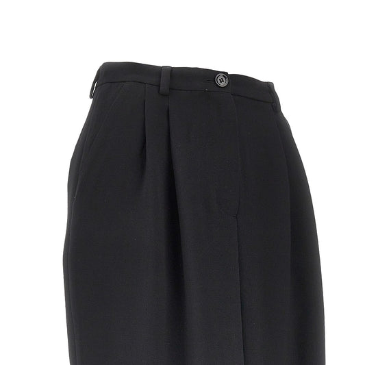 Dolce & Gabbana Grain de poudre wool skirt