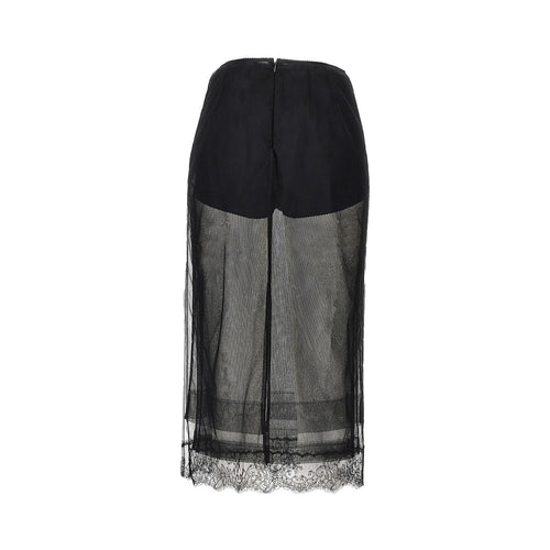 DOLCE&GABBANA Tulle midi skirt