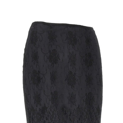 Dolce & Gabbana Chantilly lace midi skirt