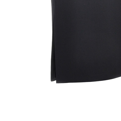 FENDI Grain de poudre wool and silk midi skirt