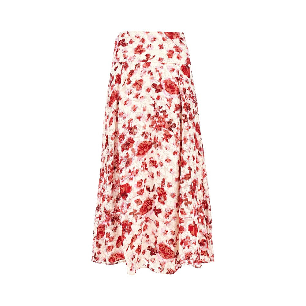 ISABEL MARANT Silk-blend 'Hilza' long skirt