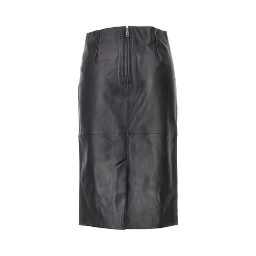Isabel Marant 'Tuline' leather midi skirt