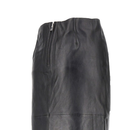Isabel Marant 'Tuline' leather midi skirt
