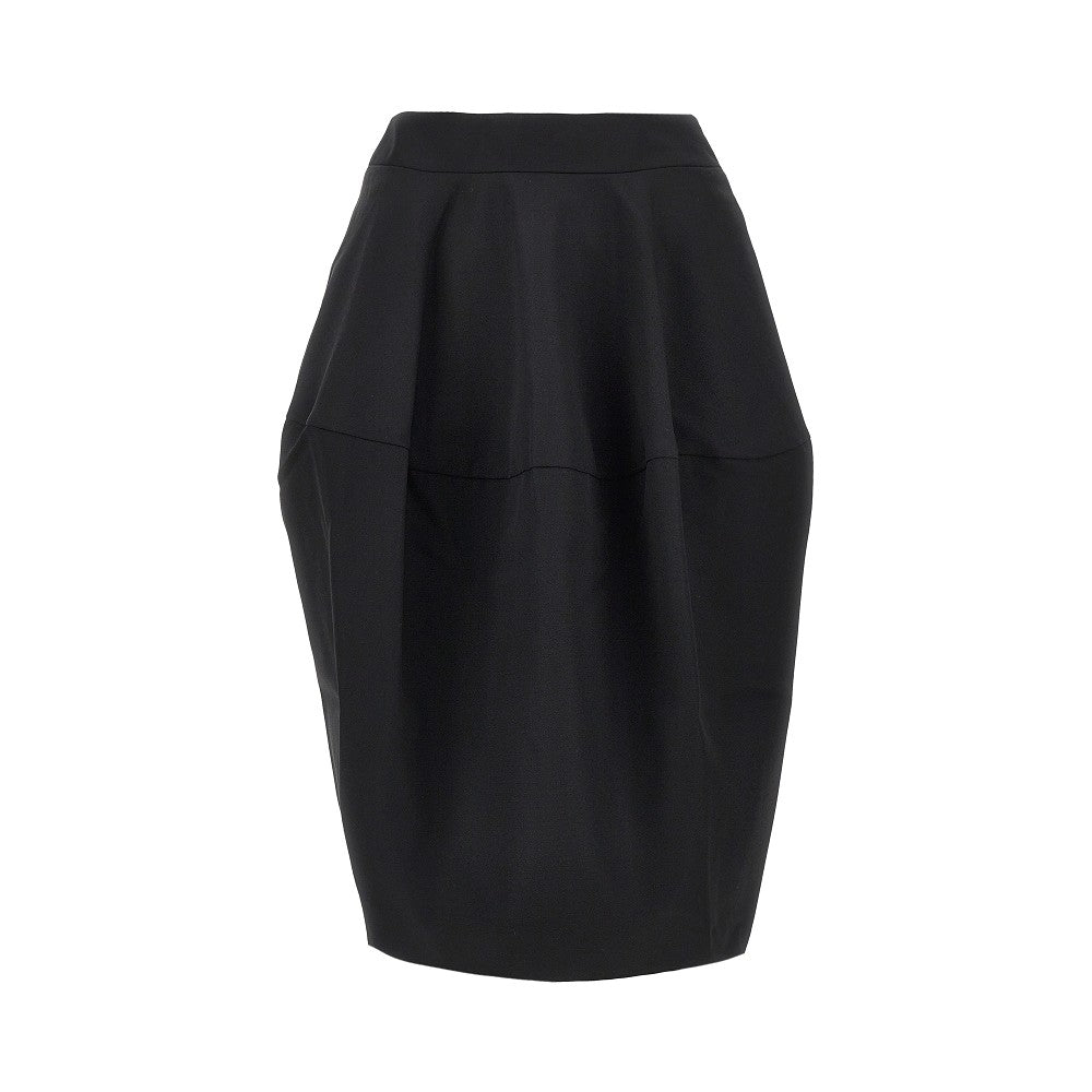 JACQUEMUS Ovalo' wool skirt