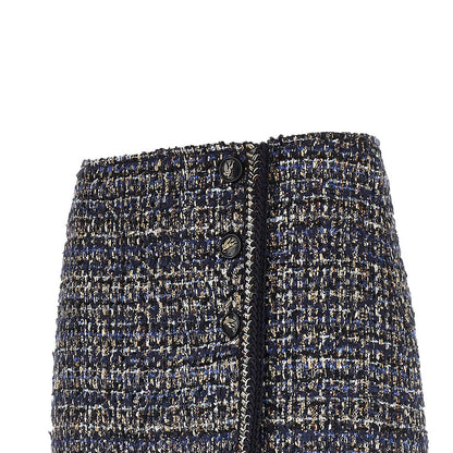 Etro Wool-blend tweed mini skirt