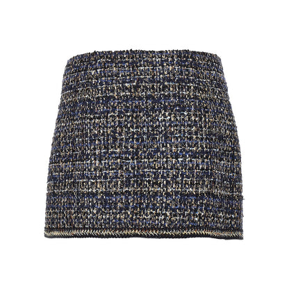 Etro Wool-blend tweed mini skirt