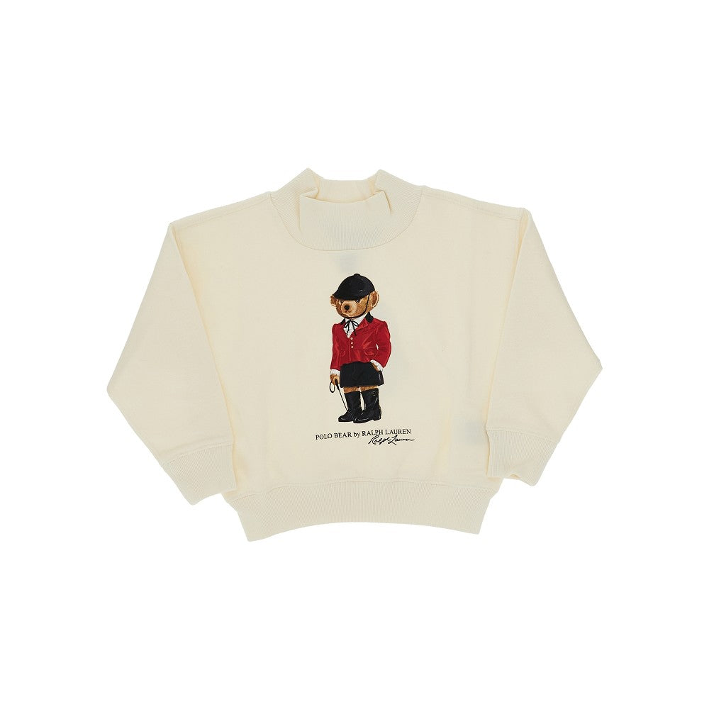 RALPH LAUREN Polo Bear print crewneck sweatshirt