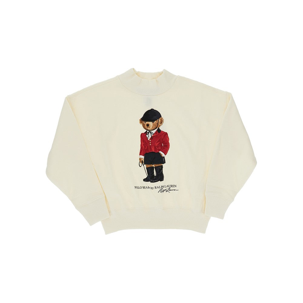 RALPH LAUREN Polo Bear print crewneck sweatshirt