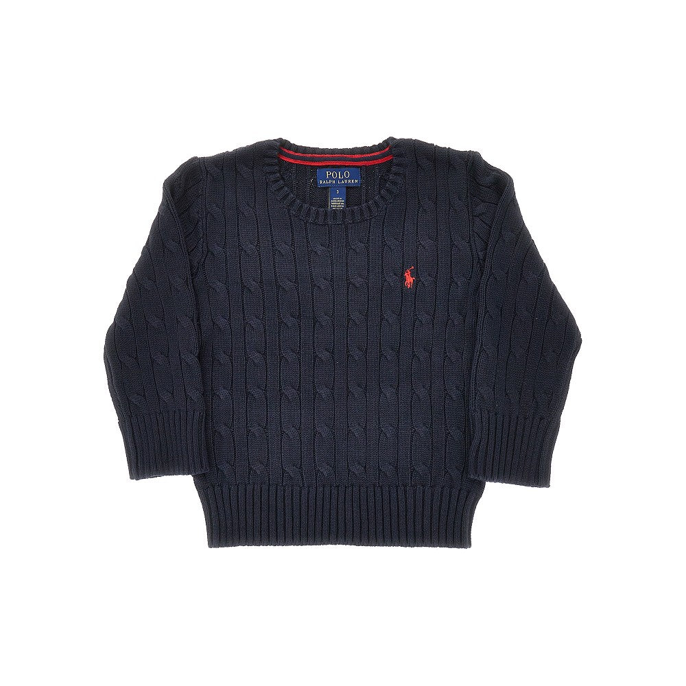 RALPH LAUREN Cable-knit cotton sweater
