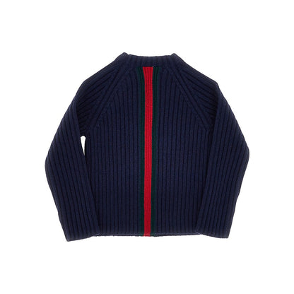 GUCCI Wool sweater with Web Ribbon