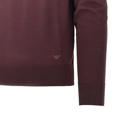 Emporio Armani Fine knit polo sweater
