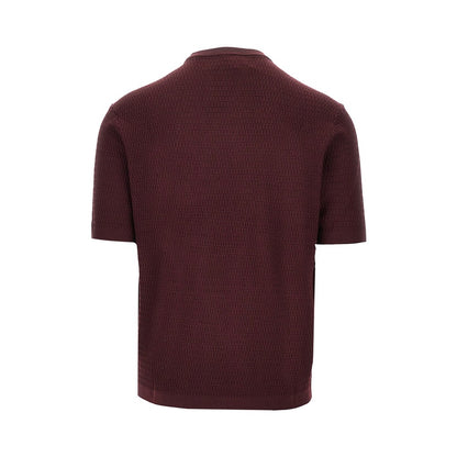 EMPORIO ARMANI Virgin wool knitted T-shirt