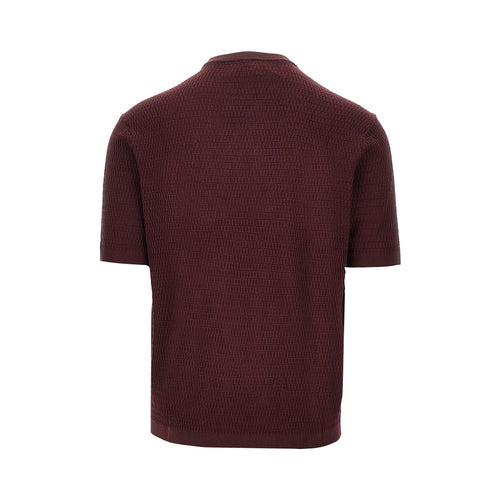 EMPORIO ARMANI Virgin wool knitted T-shirt