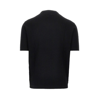EMPORIO ARMANI Virgin wool knitted T-shirt