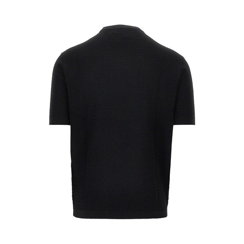 EMPORIO ARMANI Virgin wool knitted T-shirt