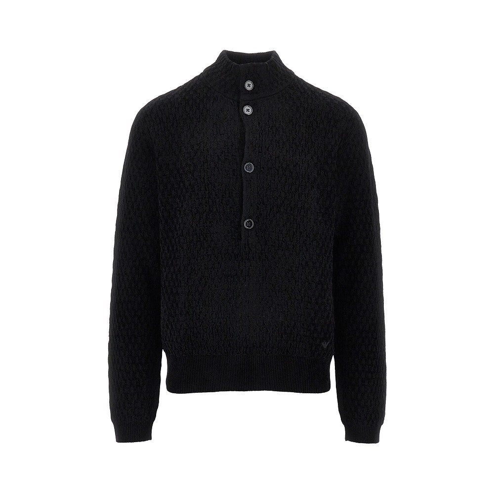 EMPORIO ARMANI Virgin wool-blend sweater